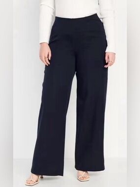 Old Navy Pull on Pixie Wide-Leg High-Rise Pants 🔥